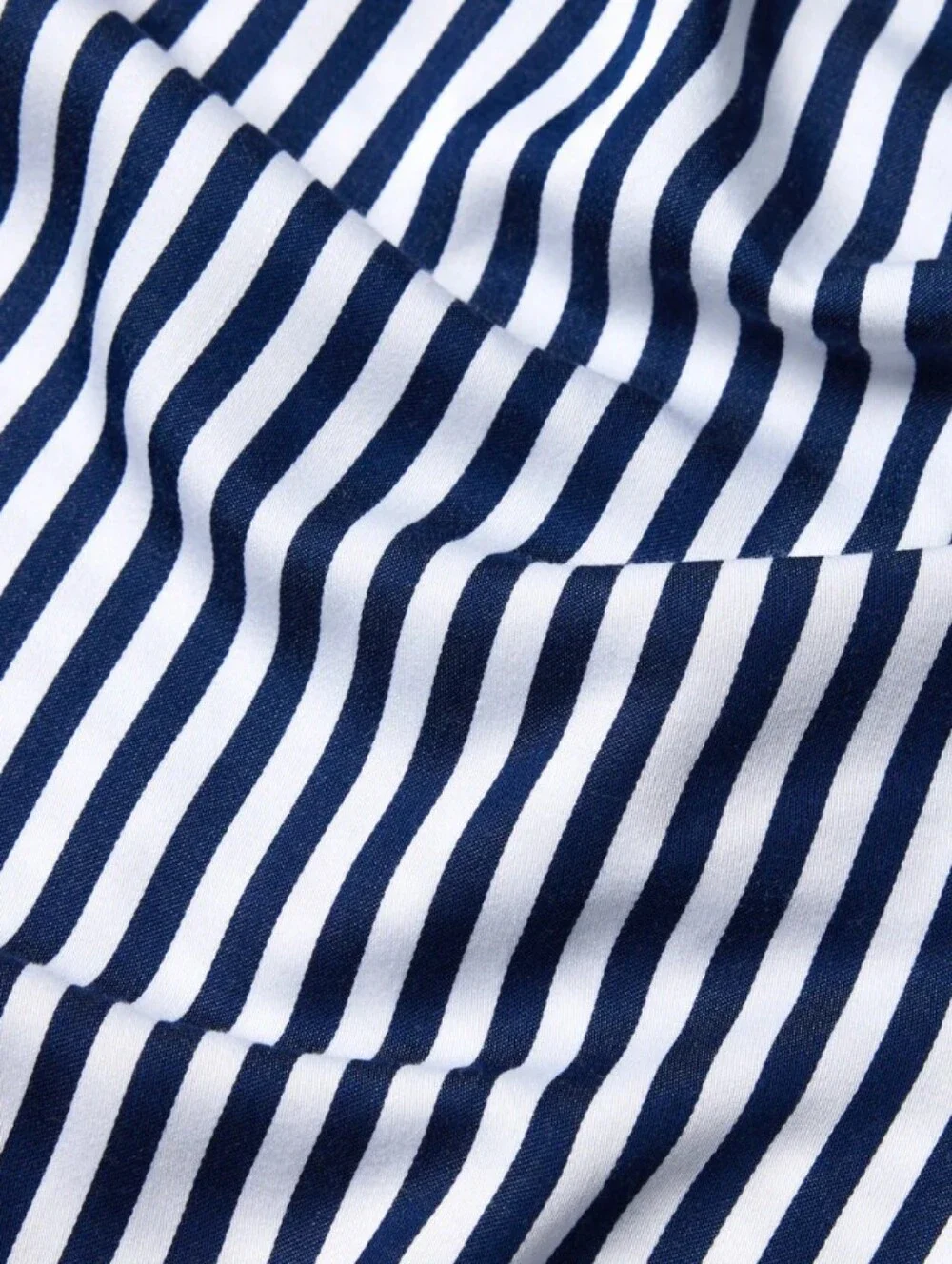 Cozy Earth Bamboo Sheet Set Classic Stripe In Pacific Blue